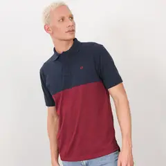 DENIMLAB - Camiseta polo Hombre Manga corta Slim de Algodón