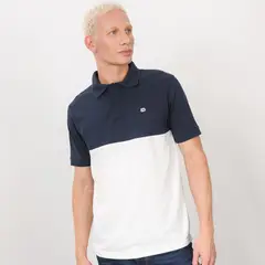 DENIMLAB - Camiseta polo Hombre Manga corta Slim de Algodón