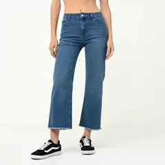 SYBILLA - Jean Culotte Mujer Tiro medio