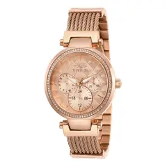 INVICTA - Reloj Mujer Angel . Reloj Acero Inoxidable Oro rosa