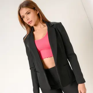 MOSSIMO - Blazer para Mujer Ajustado