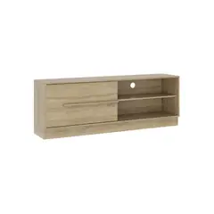 BERTOLINI - Mueble de Televisión Moderno de 154,6 x 54,5 x 345 cm para Televisores de Hasta 60 Pulgadas,