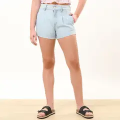 SYBILLA - Short para Mujer Tiro alto de Algodón