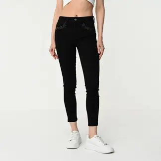 MOSSIMO - Jean Push Up Mujer Tiro medio