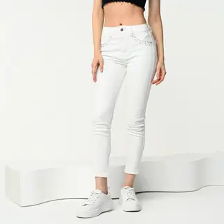 MOSSIMO - Jean Push Up Tiro medio para Mujer