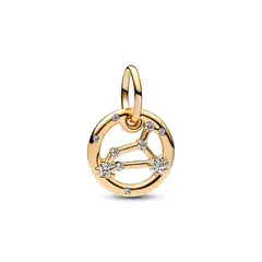PANDORA - Charm Zodiaco Leo Recubrimiento en Oro