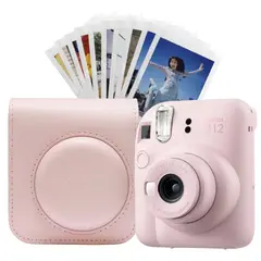 FUJIFILM - Combo Cámara Instax Mini 12 + Estuche Color