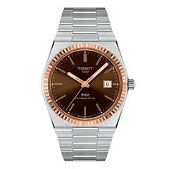 TISSOT - Reloj para Hombre PRX Powermatic 80 Steel & 18K Gold