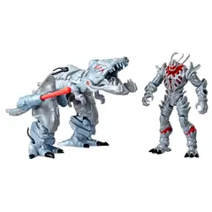 MARVEL - Figura de Acción Mech Strike Mechasaurs Ultron Primeval con T-R3X