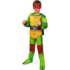 FANTASTIC NIGHT - Disfraz para niño Tortugas ninja Raphael fantasía