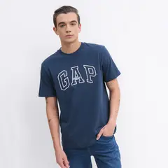 GAP - Camiseta Hombre con Logo de Algodón