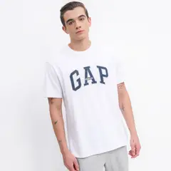 GAP - Camiseta Hombre con Logo de Algodón