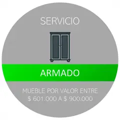 MANOS MAESTRAS - Armado e Intalación de Muebles por Valor Entre $ 601.000 a $ 900.000
