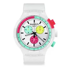 SWATCH - Reloj Unisex The Purity of Neon