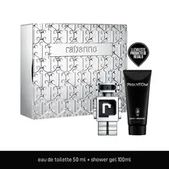 RABANNE - Perfume Hombre Estuche Phantom Incluye: Perfume 50 ml EDT + Shower Gel 100 ml
