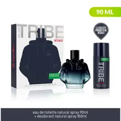 BENETTON - Perfume Hombre Estuche BNT Tribe 90 ml EDP