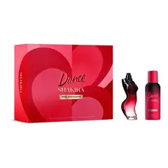 SHAKIRA - Set de Perfume Mujer Dance Red Midnight EDT 80ml + Desodorante 150ml