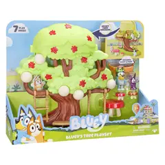 BLUEY - Set Del Árbol incluye ( + Fairy+ 7 areas de juego) a partir de los 3 años