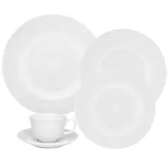 OXFORD - Juego de vajilla 6 puestos Porcelana 30 piezas Dress