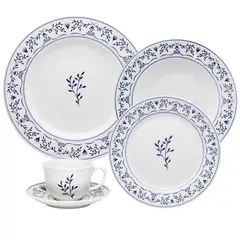 OXFORD - Vajilla Oxford: Ming 6 puestos 30 piezas