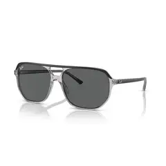 RAY BAN - Gafas de sol RB2205 Unisex Marco Dark Gray On Transparent Gray Lente Dark Grey