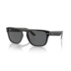 RAY BAN - Gafas de sol RB4407 Unisex Marco Black Light Gray Transp Gray Lente Dark Grey Polar