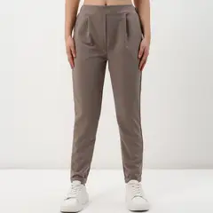 SYBILLA - Pantalón Recto para Mujer Tiro medio