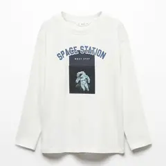 MANGO - Camiseta para Niño en Algodón