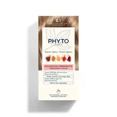 PHYTO - Tinte Color 8.1 Rubio Claro Ceniza