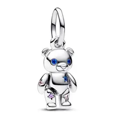 PANDORA - Charm Osito de Peluche Móvil Plata Esterlina