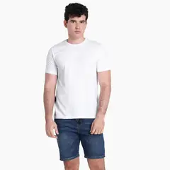 BEARCLIFF - Camiseta Hombre Manga corta con Estampado de Algodón