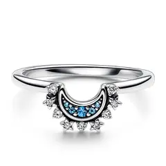 PANDORA - Anillo Luna Celestial en Plata Esterlina