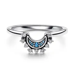 PANDORA - Anillo Luna Celestial en Plata Esterlina