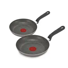 IMUSA - Set de sartenes Antiadherente Aluminio 20-24cm