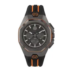 PHILIPP PLEIN - Reloj para Hombre . Reloj análogo Negro Acero inoxidable