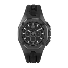 PHILIPP PLEIN - Reloj para Hombre . Reloj análogo Negro Acero inoxidable