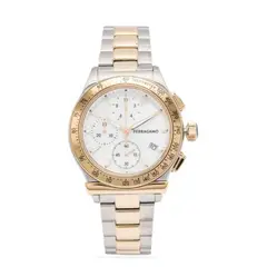FERRAGAMO - Reloj para Mujer . Reloj análogo Plateado Acero inoxidable