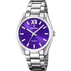 FESTINA - Reloj para Mujer Boyfriend Collection . Reloj análogo Plateado Acero inoxidable