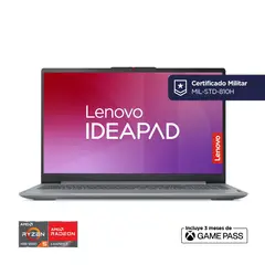LENOVO - Portátil Ideapad Slim 3 | AMD Ryzen 5 | 8GB de RAM | 512GB SSD de Almacenamiento | Windows 11 | Pantalla 15.6 pulgadas | IP Slim 3 | Computador Portátil