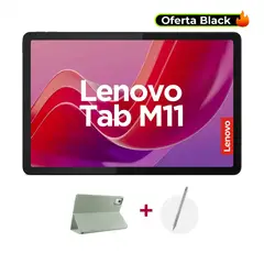 LENOVO - Tablet M11 128GB | Incluye Protector y Lapiz | Pantalla 10.95 pulgadas | 8GB RAM | Cámara Posterior 8MP | Cámara Frontal 8MP