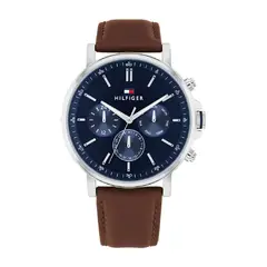 TOMMY HILFIGER - Reloj Tommy para Hombre Tyson . Relojes análogos Cuero Marrón