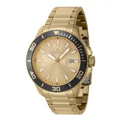 INVICTA - Reloj para Hombre Pro Diver . Relojes análogos Acero inoxidable Dorado