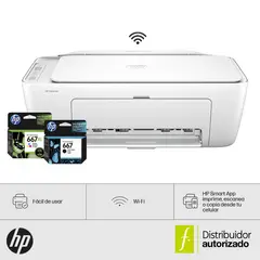 HP - Impresora multifuncional Desk Jet Ink Advantage 2875 | a Color | Compatible con Windows | Escaner y Copiadora