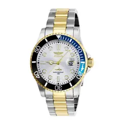 INVICTA - Reloj para Hombre Pro Diver . Reloj Análogo Plateado Acero inoxidable