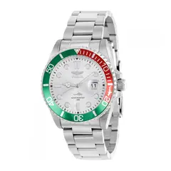 INVICTA - Reloj para Hombre Pro Diver . Reloj Análogo Plateado Acero inoxidable