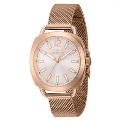 INVICTA - Reloj para Mujer Wildflower . Reloj Análogo Oro rosa Acero inoxidable