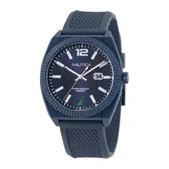 NAUTICA - Reloj para Hombre . Reloj Análogo Azul Cerámica