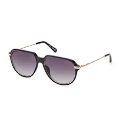 GUESS - Gafas de sol Unisex - Gafas de sol Irregular Negro