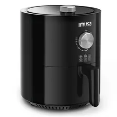 IMUSA - Freidora de aire Air Fry Ultra Mecanica Negro 4 Lt