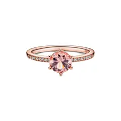 PANDORA - Anillo Corona Recubrimiento Oro Rosa